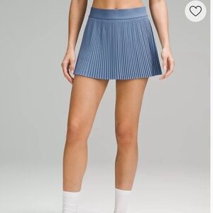 Lululemon Varsity High Rise Pleated Tennis Skirt